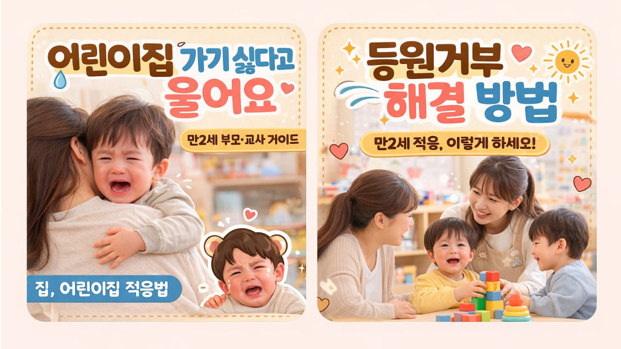 등원거부 해결 방법