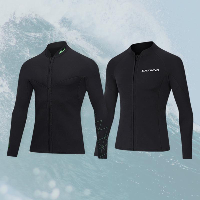 남자 서핑복 서핑슈트 웻수트 네오프렌수영복 웨이크보드복 자켓3mm 사키노