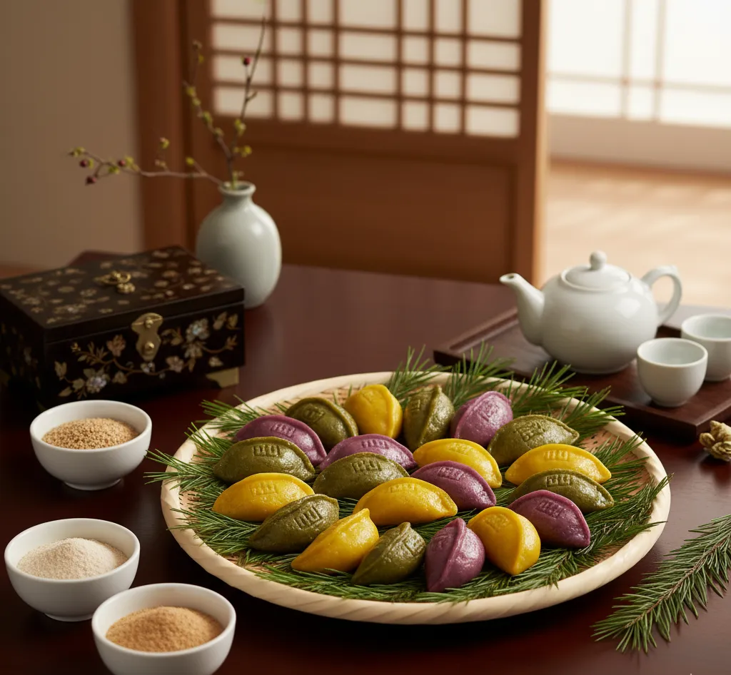 집에서 송편 만들기 정보 이미지