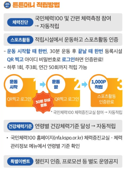 튼튼머니 적립방법