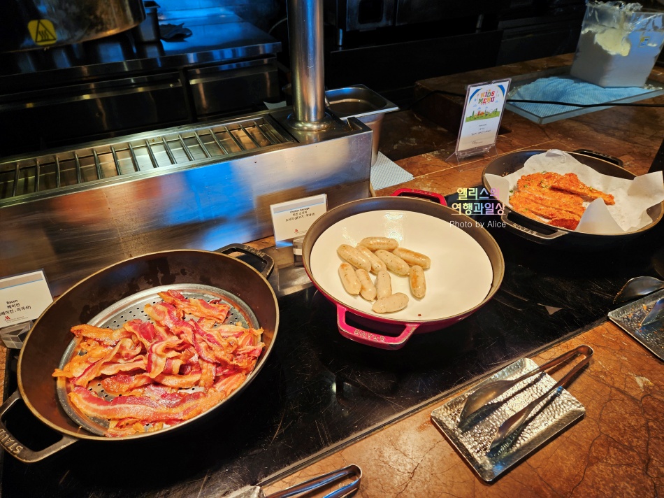 제주신화월드 메리어트 리조트 조식 스카이 온 파이브 다이닝 조식 후기