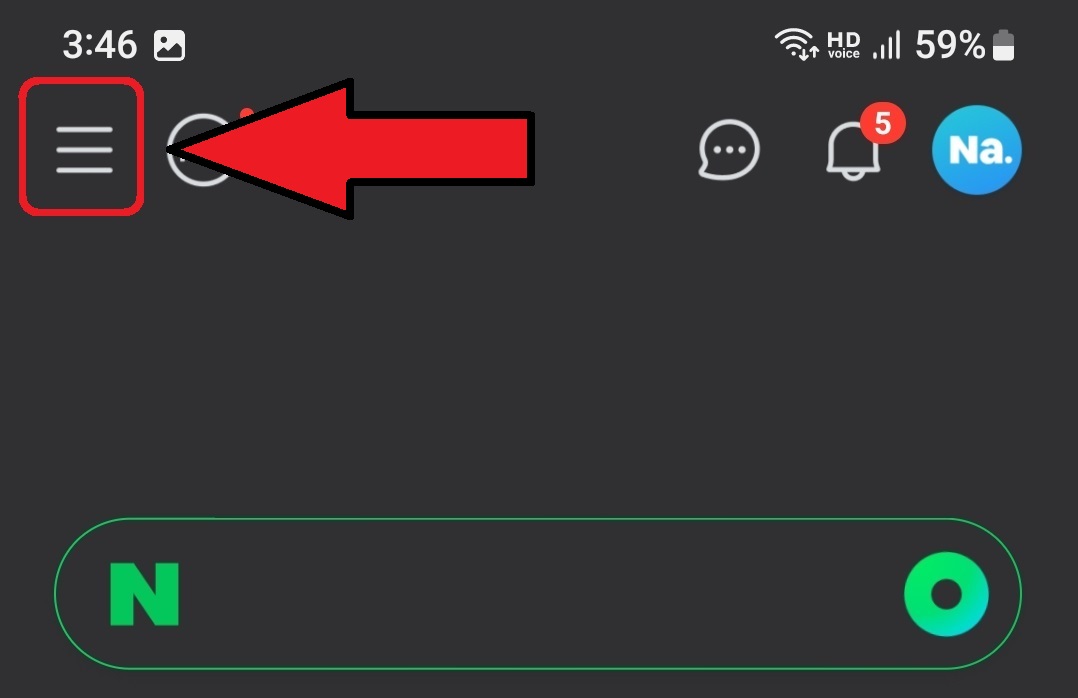 스마트폰 네이버 글자 크기 글꼴 변경 방법 2
