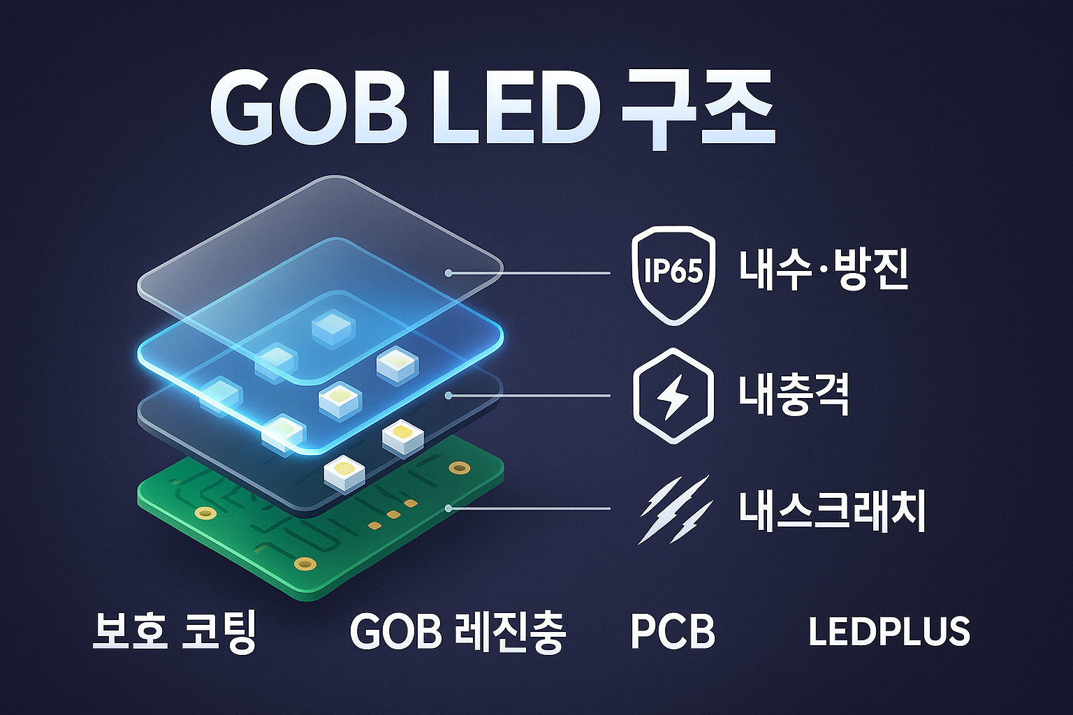 GOB LED 전광판 완벽 가이드