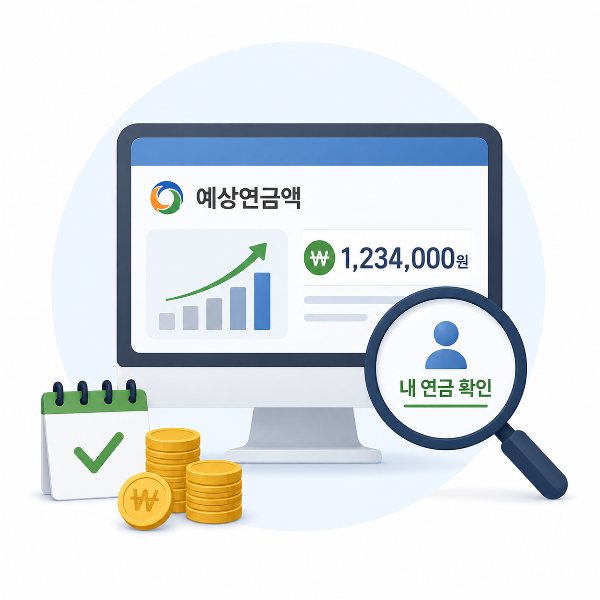 내 예상연금액 확인하기
