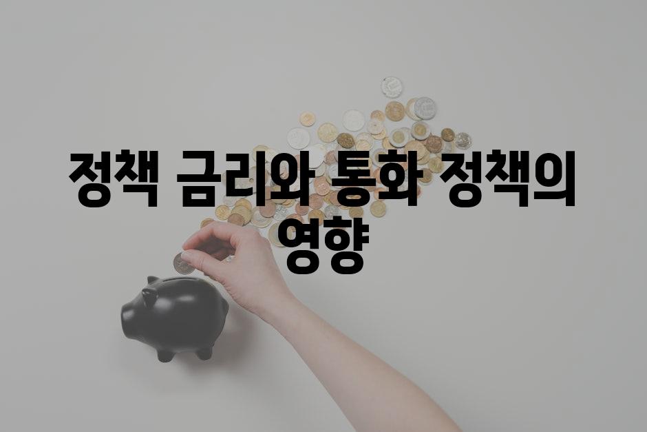 정책 금리와 통화 정책의 영향