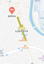 네이버 지도 수유리 틈만나면 위치보기