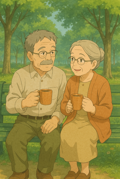 지브리 스타일 프사