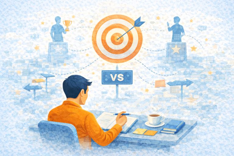 경쟁자와 차별화되는 포지셔닝 전략 관련 이미지