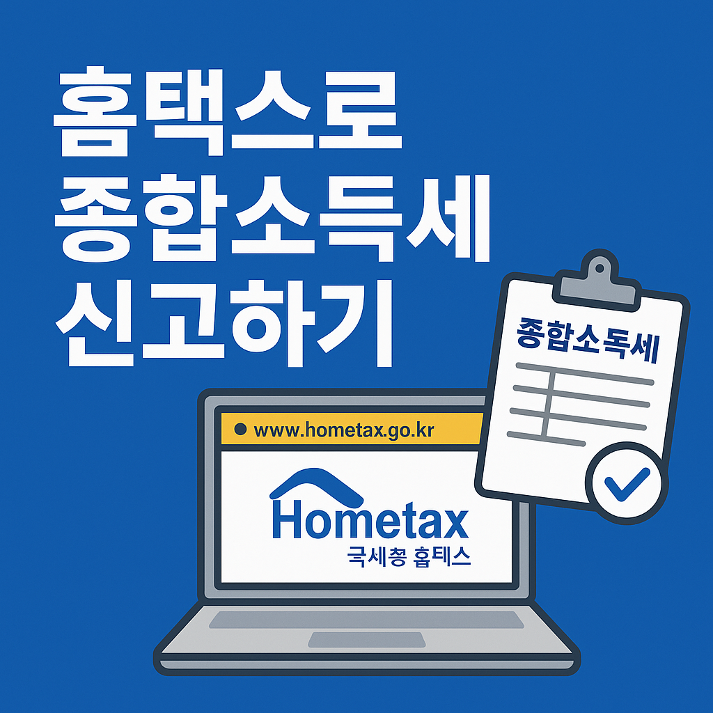 홈택스 종합소득세 신고