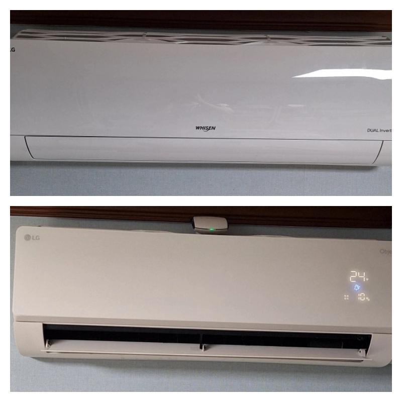 LG-오브제-2in1-벽걸이-LG-휘센-벽결이-별도