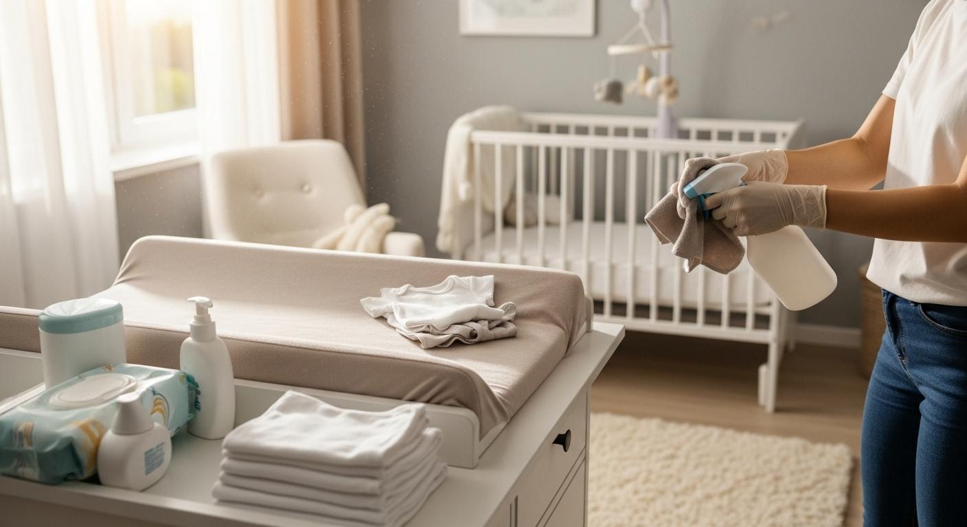 아기방 소독