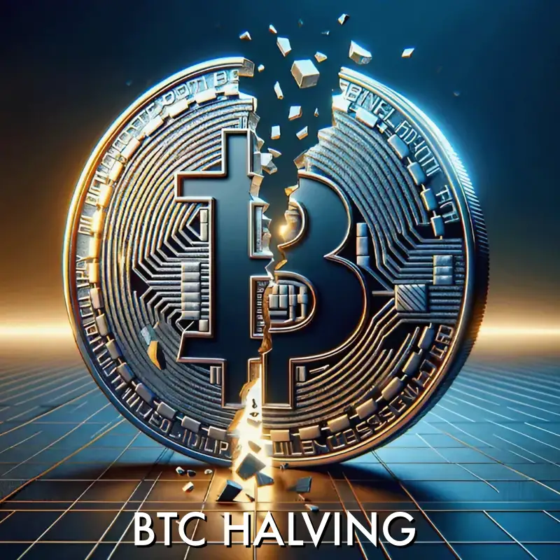 반으로 갈라진 비트코인 썸네일