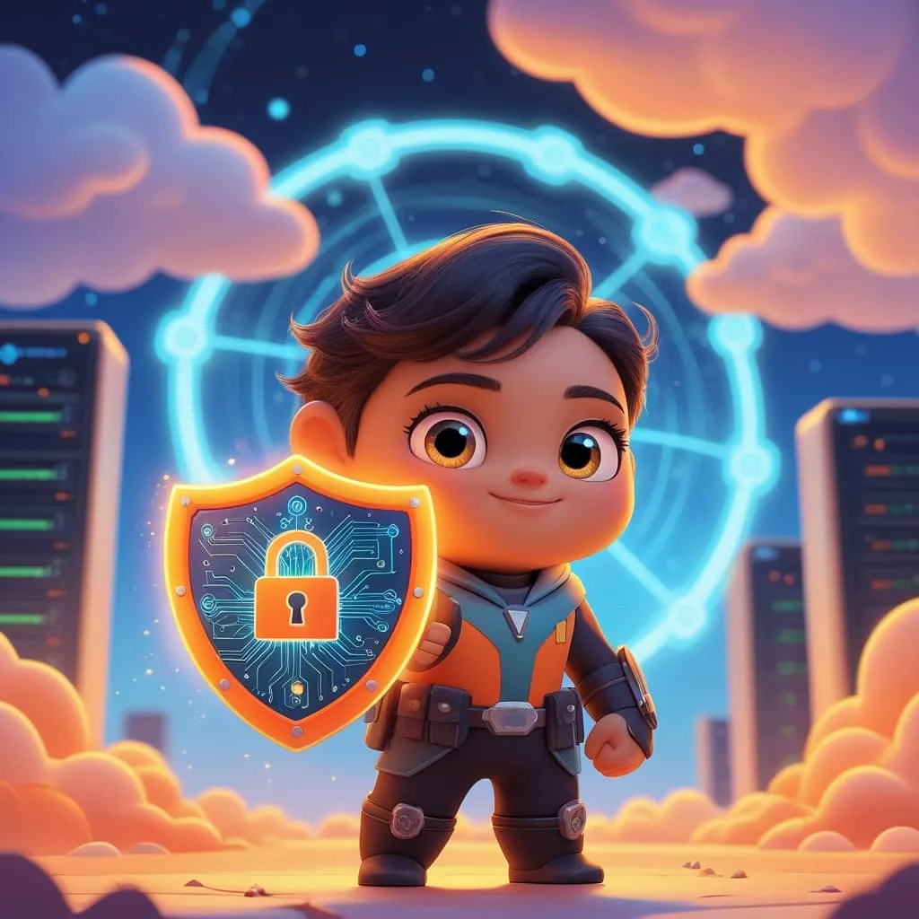 포스트 양자암호를 적극적으로 도입하고 있는 대표 기업인 아마존을 상징적으로 나타낸 이미지.