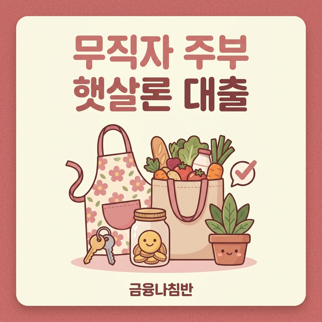 무직자 주부 햇살론 대출