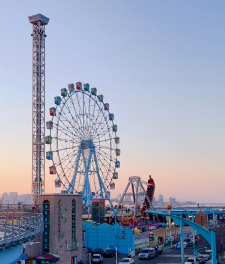 인천시 월미도 유원지