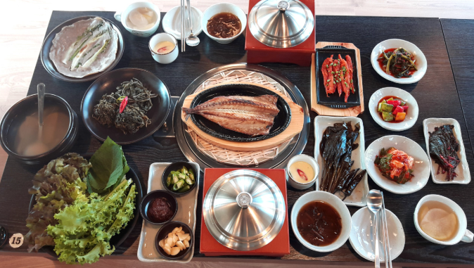 6시내고향 양구 시래기정식 웰빙정식 시래기코다리정식 강원도 양구 시래정