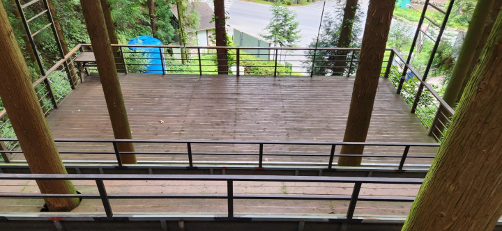 무등산 편백자연휴양림(화순) 산책로 숲무대