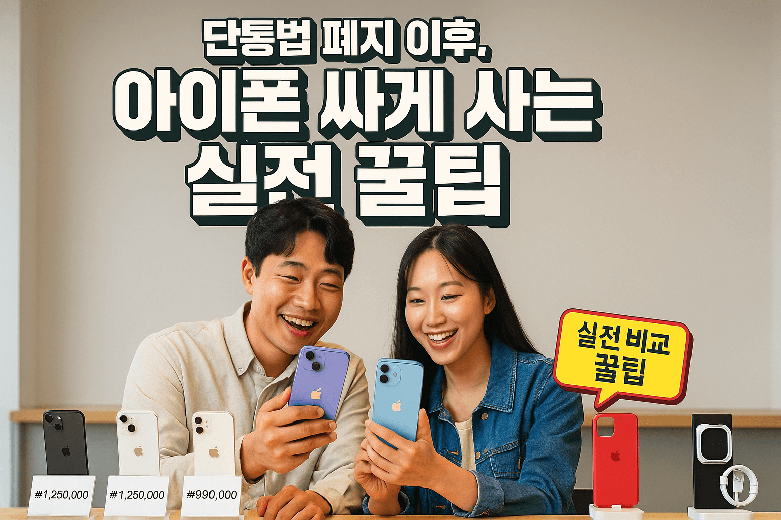 2025년 단통법 폐지 이후, 아이폰 싸게 사는 실전 꿀팁