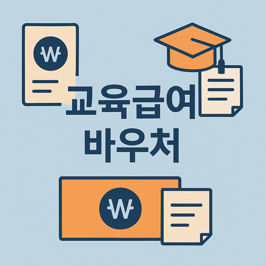 교육급여 바우처 중복 지원