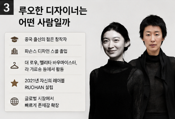 루오한 디자이너 누구? 홍진경 오디션 결과·브랜드 RUOHAN·파리패션위크 총정리3