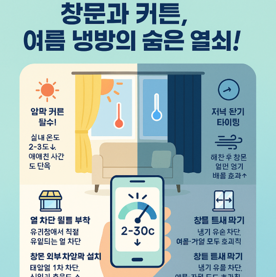 누진세 걱정 끝! 여름 전기요금 아끼는 7가지 실전 팁