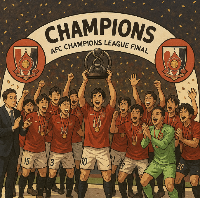 아시아챔언스리그 우승한 일본 J리그팀 관련 이미지