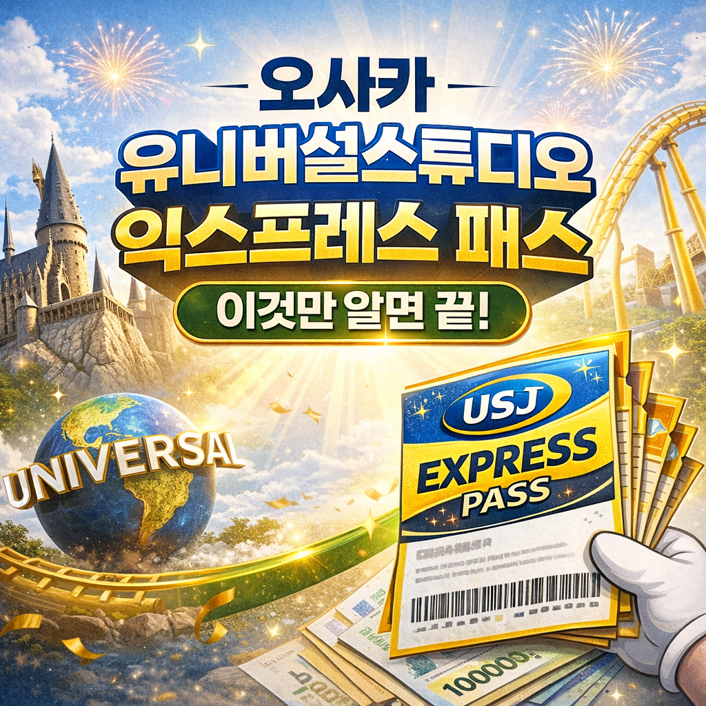 오사카 유니버설 스튜디오 재팬 입장권 사러가기