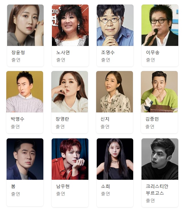 미스트롯1_마스터_명단