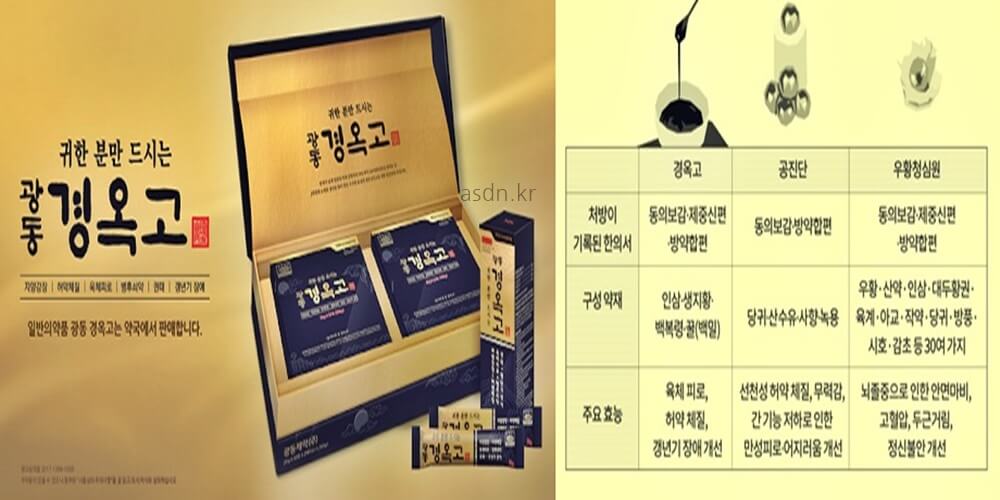 광동 경옥고 효능 효과,성분,가격,부작용 총정리