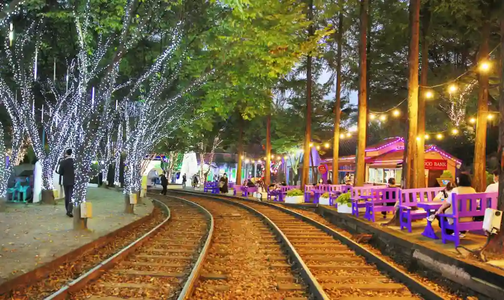 청도 프로방스 산타마을 빛축제