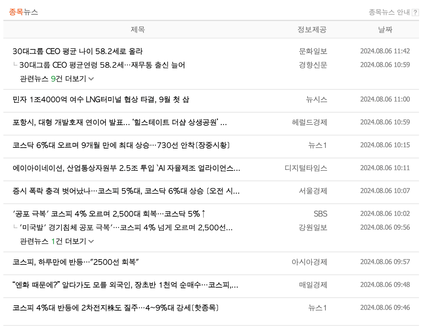 뉴스