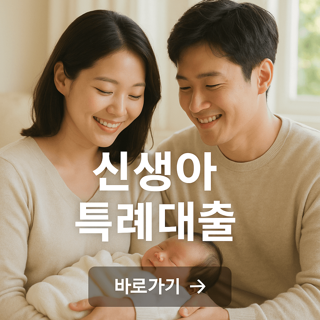 신생아특례대출 조건
