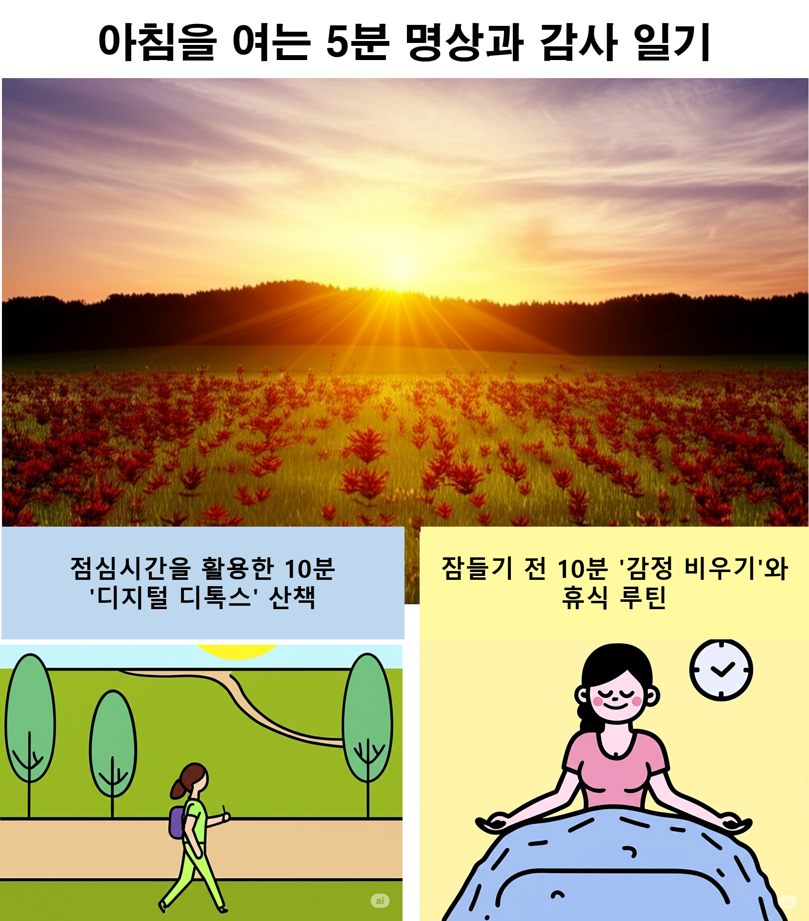 내 마음을 돌보는 하루 10분 루틴