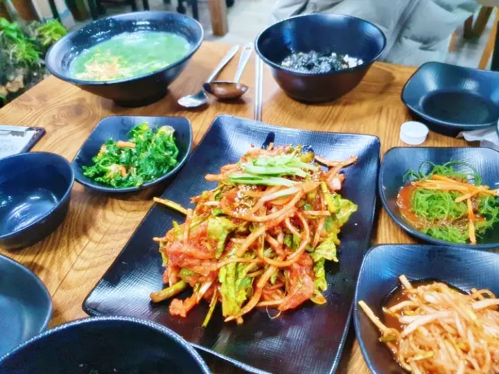 리얼맛집 막걸리 식초 서대회무침 해초비빔밥 막걸리 반상 여수 낭도 맛집