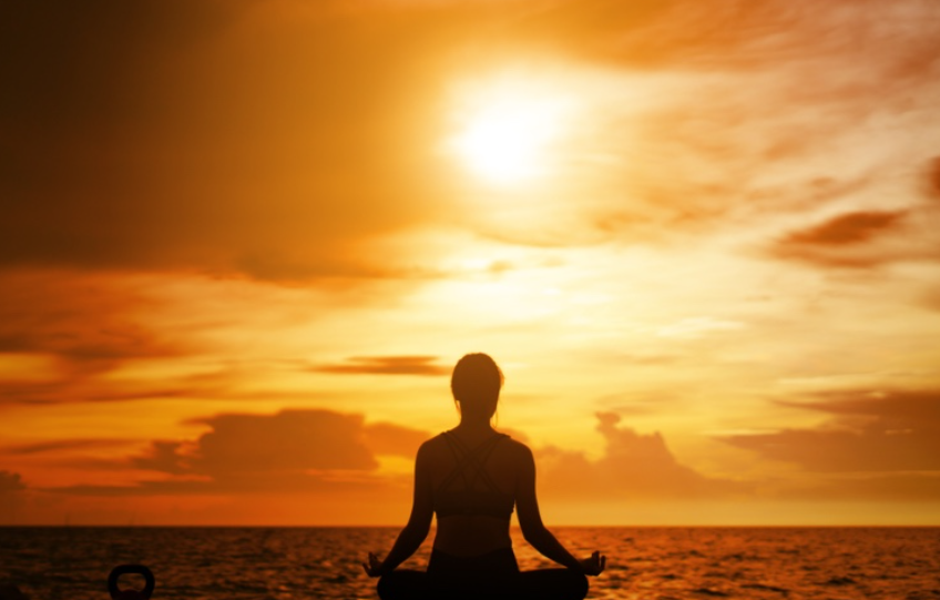 건강 지키는법 명상하기 이미지