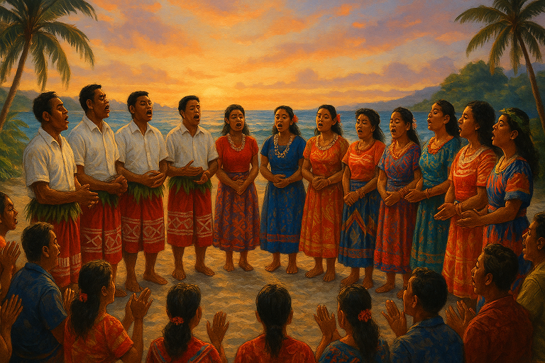 사라지는 섬의 노래, 키리바시 전통가요제 '테 카이마토아'의 울림