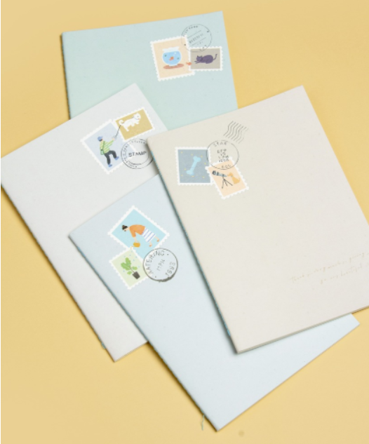 손편지 교환과 편지지 꾸미기