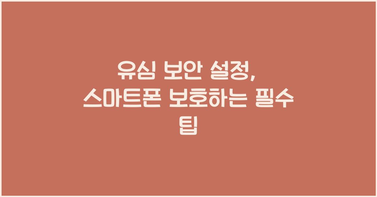 usim 보안 설정