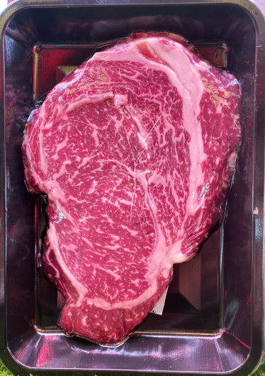 스킨포장 처리한 소고기