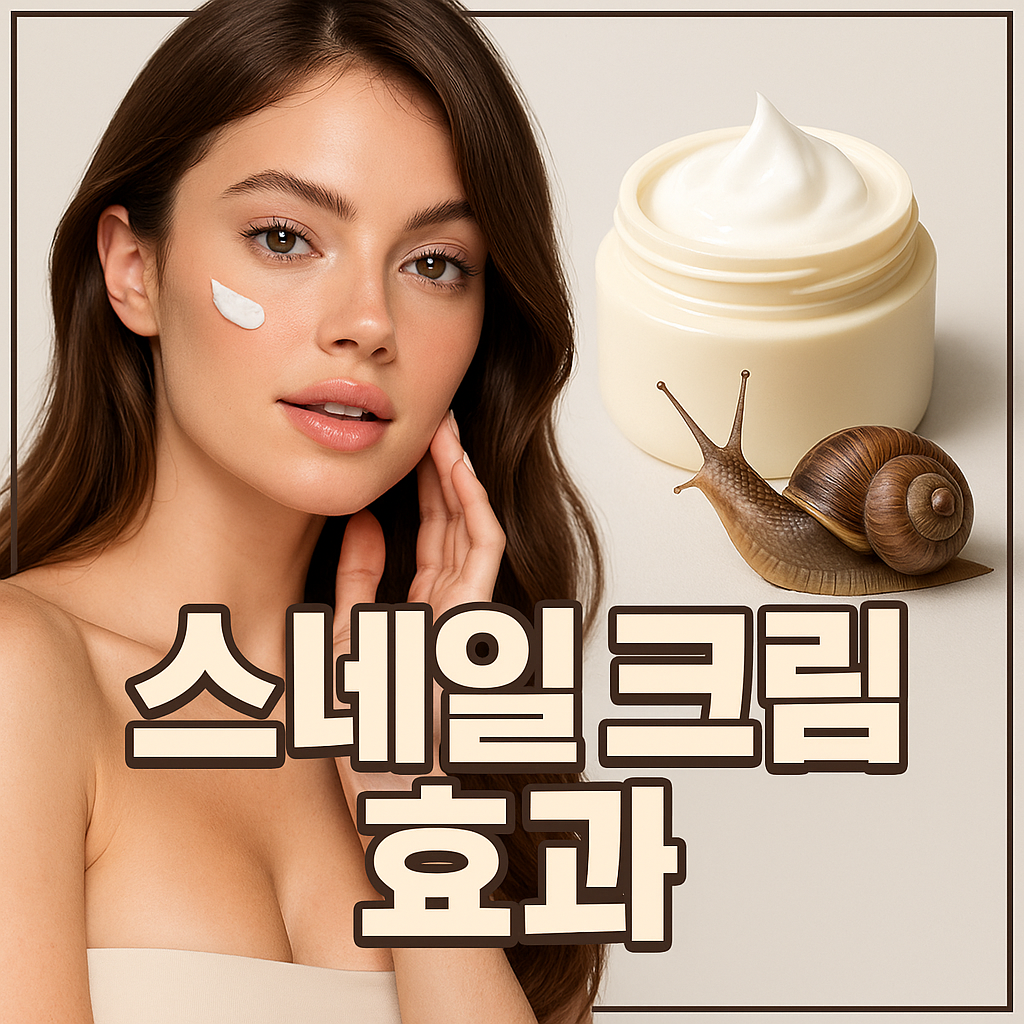 스네일 크림 효과