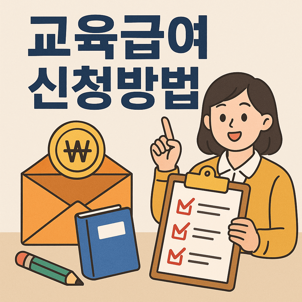 교육급여 신청방법
