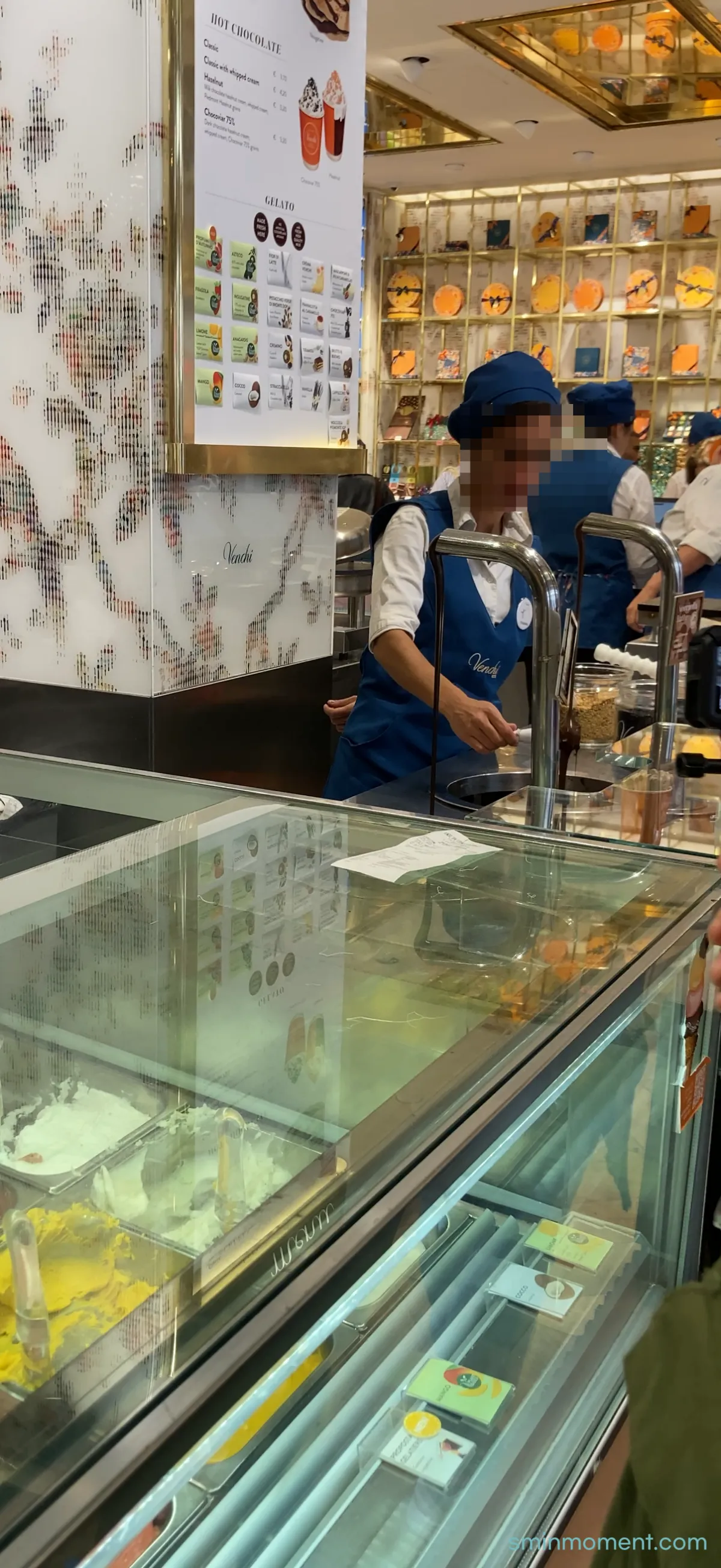 이탈리아-젤라토-벤키-초콜렛묻히기