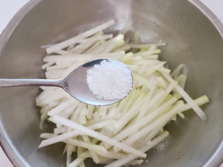 편스토랑 무생채 레시피