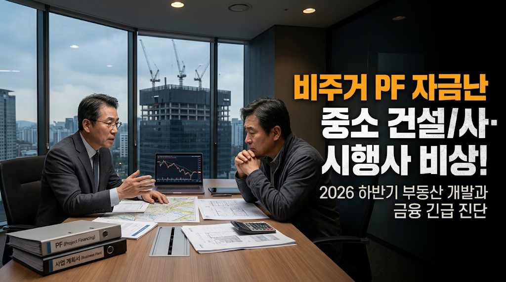 ▲ 비주거 PF 대출 중단 사태? 중소 시행사&middot;건설사 연쇄 부도 우려와 하반기 투자 생존 전략