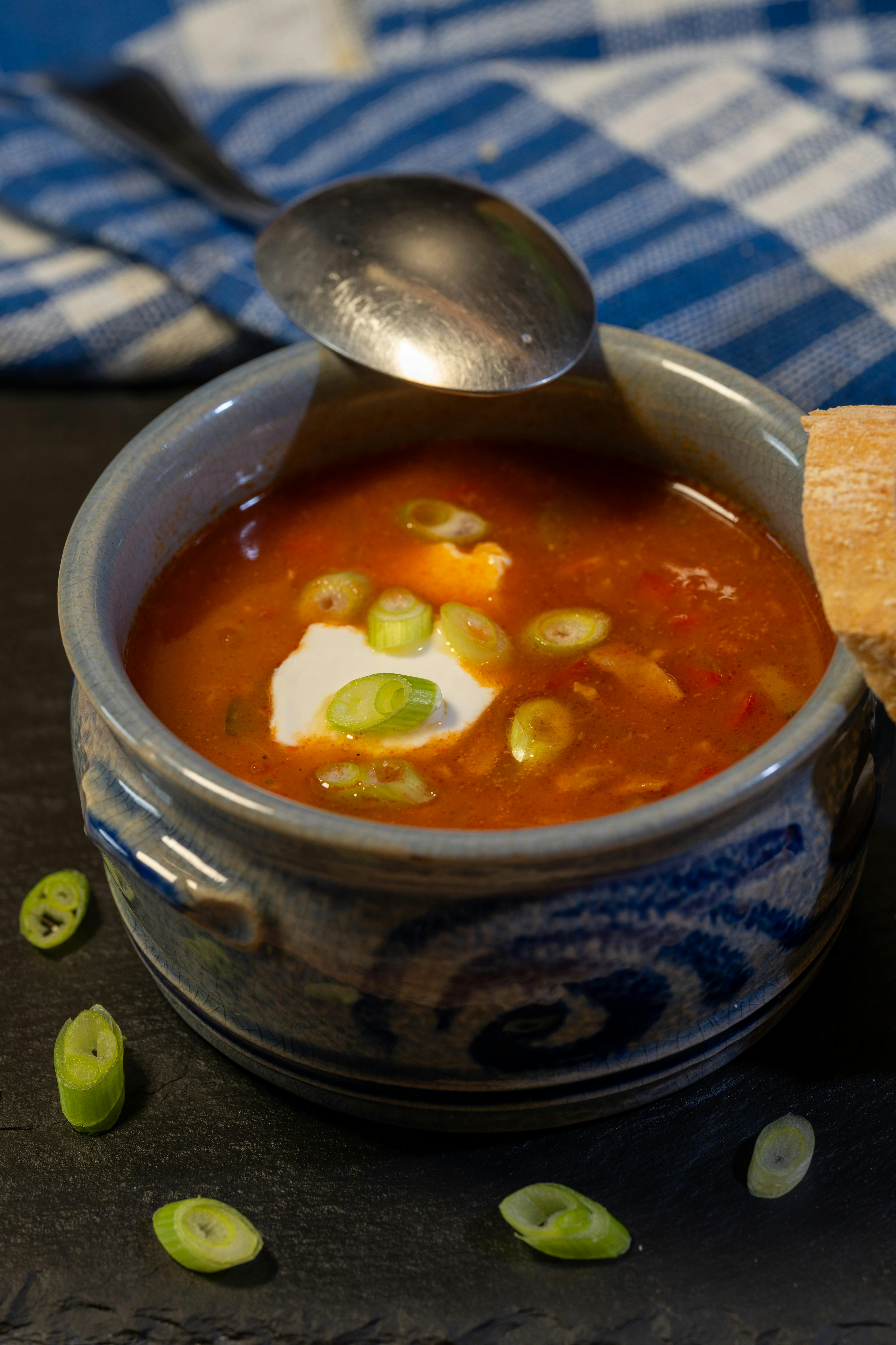 캠핑에서 즐기는 단호박 크림 스튜