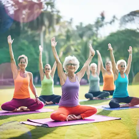 중년 건강을 위한 운동과 스트레칭 방법