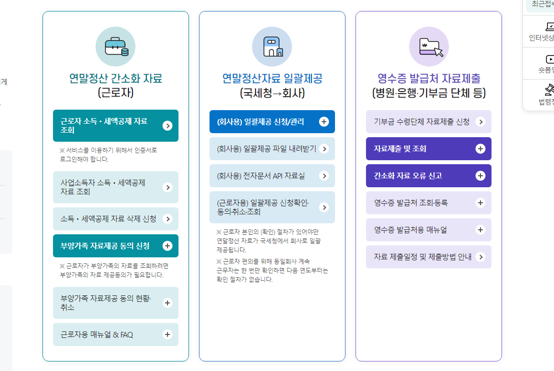 연말정산 소득공제