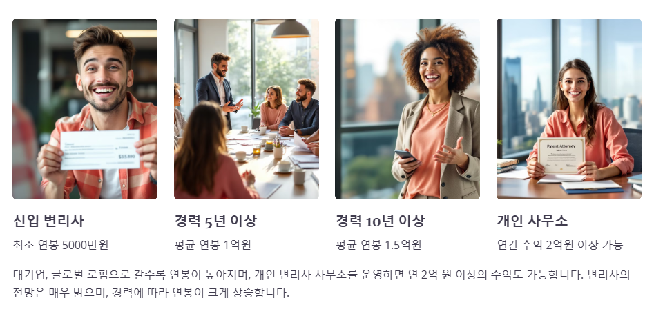 변리사 연봉