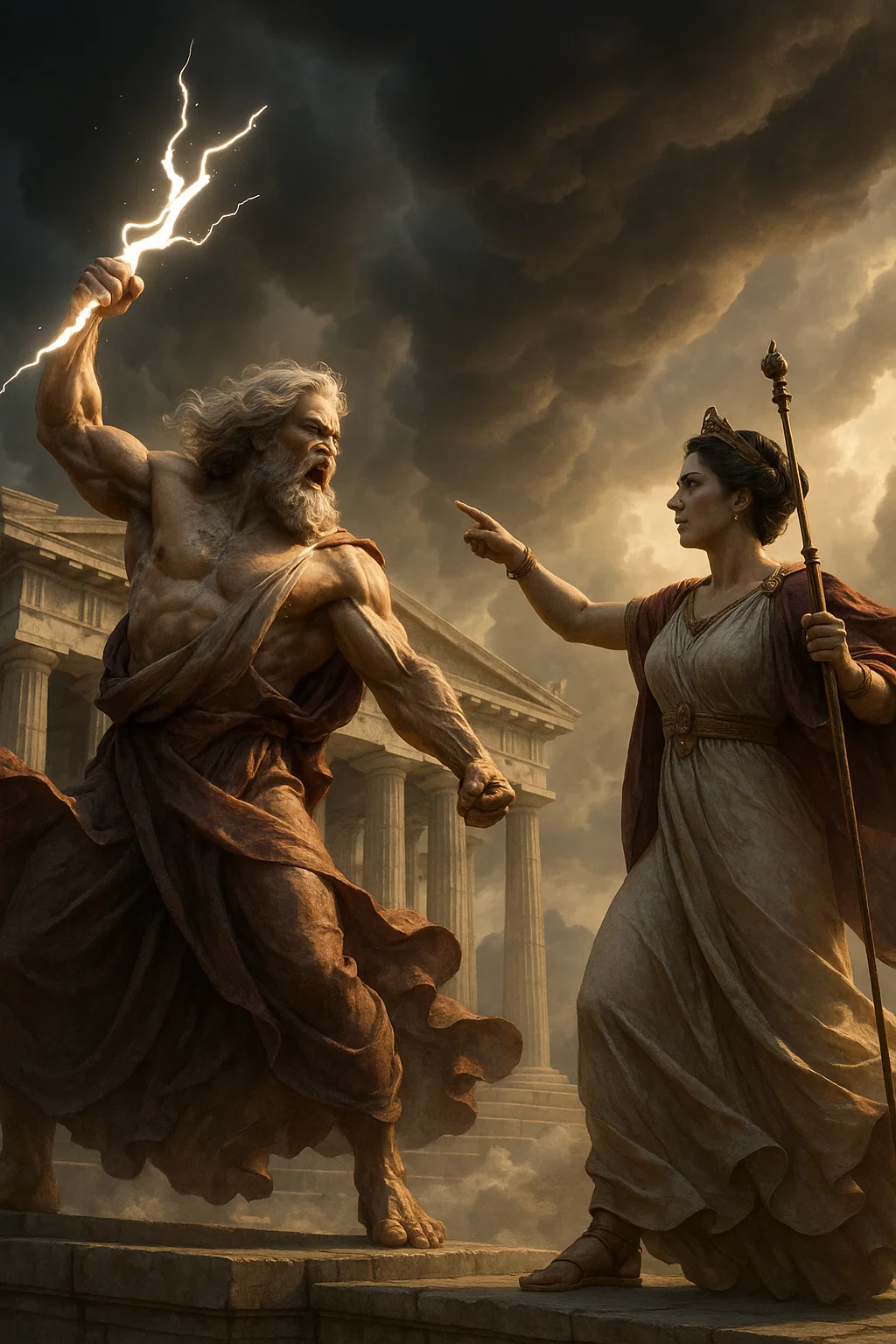 Zeus vs. Hera: The Mythological Origin of Marital Conflict
