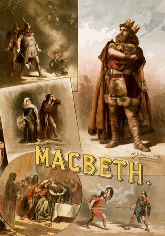 Macbeth 공연 포스터(출처 위키피디아)